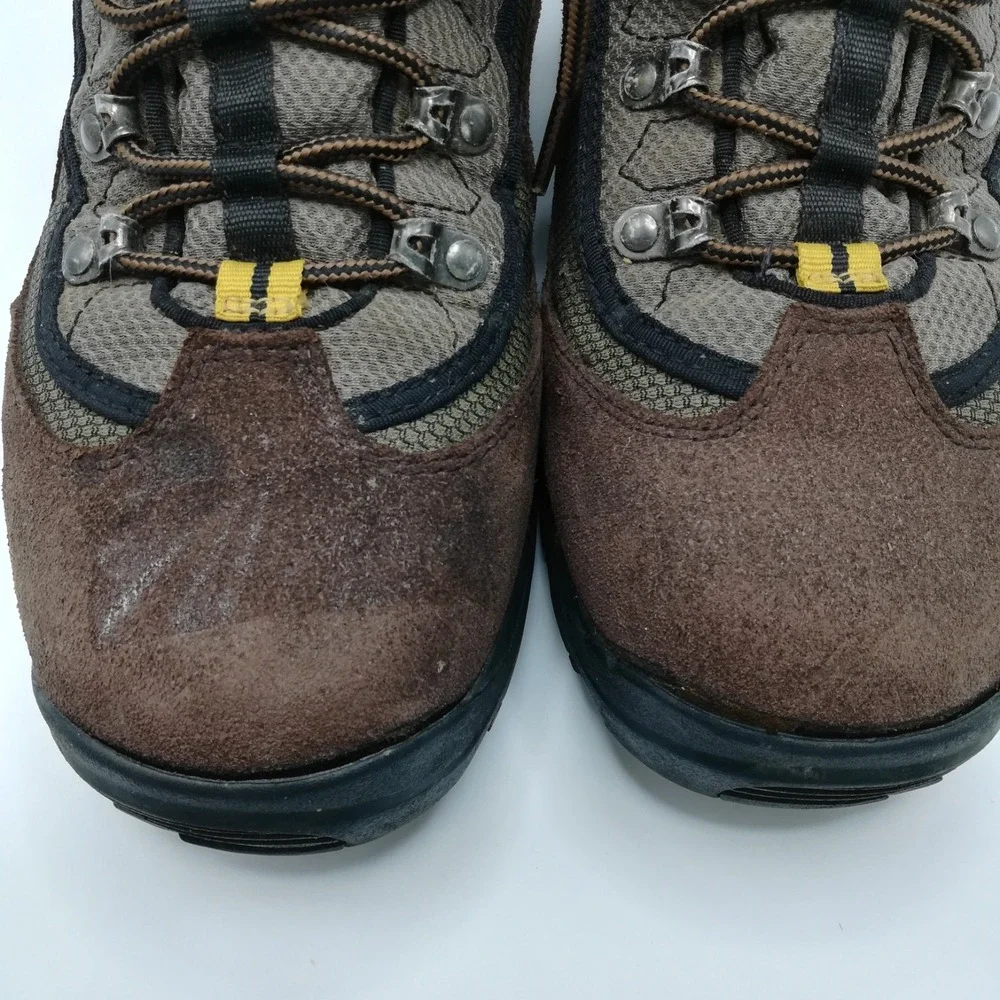 Columbia Shoes Mens Boots Bonanza Peak Hiking Brown Suede Waterproof Leather 10